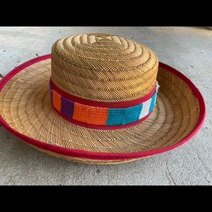 Sonni Basket Woven Hat San Francisco Size Small